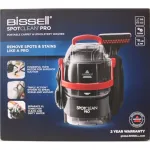 SALE OUT. | Bissell | Spot Cleaner | SpotClean Pro | Corded operating | Washing function | 750 W | Red/Titanium | 24 month(s) | - V | DAMAGED PACKAGING