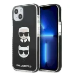 Karl Lagerfeld KLHCP13MTPE2TK Karl&Choupette Head Hardcase for iPhone 13/14/15 6,1" / black