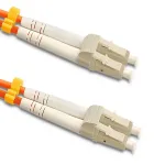 Qoltec Fiber Optic Patchcord LC/UPC-LC/UPC | Multimode | 50/125U | OM2 | Duplex | 3m