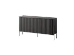 Cama VERA chest of drawers 150x40x80 black matt