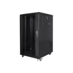 Lanberg | Rack cabinet 19" free-standing 22U/600x800 (flat pack) | FF01-6822-12B | Black