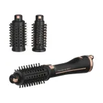 Rowenta | Styling Hair Brush | CF9620 | Temperature (max) 80 &deg;C | Number of heating levels 3 | Black/Gold Rose