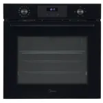 Midea MBO7NM30D0-BK Oven, Built-in, Electric, Width 60 cm, Touch Display, Black