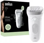 Braun Silk-&eacute;pil 7 SE7-000 Epilator, Wet & Dry, White/Grey | Braun