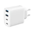 Gembird 4-port 40 W GaN USB PowerDelivery fast charger, White | TA-UC-2A2C-PD40-01-W | 2 x 4 pin USB Type A, 2 x 24 pin USB-C