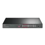 TP-LINK | Switch | TL-SL1218P | Unmanaged | Rackmountable | 10/100 Mbps (RJ-45) ports quantity 16 | SFP ports quantity 1 | PoE+ ports quantity 16 | Power supply type 100-240VAC, 50-60Hz voltage