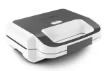 TEFAL | Wafle Maker Snack XL | SW701110 | 850 W | Number of pastry 2 | Belgium | White/Grey