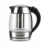 G3 Ferrari BolleBlu electric kettle 1.8 L 2200 W Black, Stainless steel, Transparent