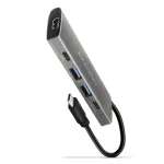AXAGON Multi-port USB-C 10Gbps hub, 13cm | HMC-5G21