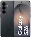 Samsung S26 | Galaxy | Black | 6.3 " | Dynamic LTPO AMOLED 2X | 1080 x 2340 pixels | Qualcomm | Snapdragon 8 Elite Gen 5 (3 nm) | Internal RAM 12 GB | 512 GB | Dual SIM | 5G | Main camera resolution 50+12+10 MP | Secondary camera resolution 12 MP | A ...