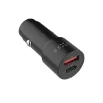 FIXED USB-C/USB-A Car Charger, 63W, PD 3.0, Black