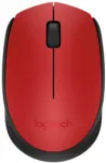 Logitech M171 Red 910-004641 - belaidė pelė, raudona