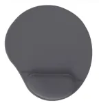 Gembird | MP-GEL-GR Gel mouse pad with wrist support, grey Comfortable | Gel mouse pad | Grey