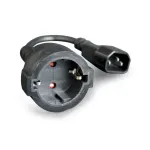 Cablexpert | Power adapter cord | PC-SFC14M-01 | 0.15 m