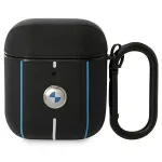 BMW BMA222RVSK AirPods 1/2 cover black Leather Color Lines