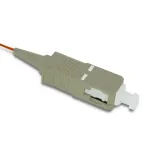 Qoltec Pigtail fiber optic SC/UPC | Multimode | 50/125 | OM2 | 1m