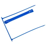 Archyvavimo įsegėlė Forpus, plastikinė, mėlyna (100) 0824-007