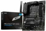 MSI | PRO B760-P WIFI DDR4 | Processor family Intel | Processor socket LGA1700 | DDR4 | Supported hard disk drive interfaces SATA, M.2 | Number of SATA connectors 4
