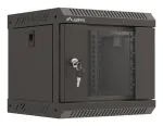 Lanberg WF11-3304-10B rack cabinet 4U Wall mounted rack Black