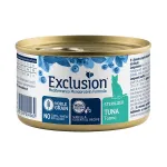 Exclusion Mediterraneo Mono Protein konservuotas pa&scaron;aras sterilizuotoms katėms su tunu, 85 g
