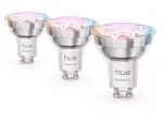 Philips Hue E WCA 345 GU10 3P EU | E27 | 8 W | 16 million colors, White and colored light