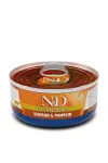 FARMINA N&D PUMPKIN - CAT Wet Venison&Pumpkin ADULT 70 g (pak.24)