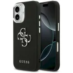 Case Guess Grained Big 4G Classic Logo for iPhone 17 / black