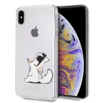 Karl Lagerfeld KLHCI65CFNRC Choupette Fun Hardcase for iPhone Xs Max / transparent