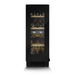 Caso Wine cooler | WineDeluxe WDU 18 | Energy efficiency class F | Built-in | Bottles capacity 18 | Black
