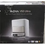 SALE OUT. MOVA V50 Ultra Robot Vacuum, White | MOVA Robot Vacuum | V50 Ultra | Wet&Dry | 6400 mAh | Dust capacity 3.2 L | 24000 Pa | White | DAMAGED PACKAGING | 34 month(s)