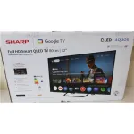 SALE OUT. Sharp 32HF3865E 32" (81cm) QLED Full HD Google TV | SALE OUT. | Sharp 32HF3865E | 32 | Smart TV | Google TV | DAMAGED PACKAGING