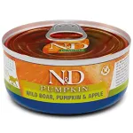 FARMINA N&D PUMPKIN - CAT Wet Wild Boar Pumpkin&Apple ADULT 70 g (pak.24)