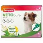 Beaphar VETOPURE SPOT ON S-M DOG 3X