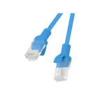 Lanberg Patchcord CAT.5E UTP 2M fluke passed 10-pack, Blue | PCU5-20CC-0200-B