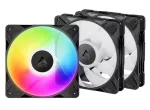 ARCTIC P14 PRO PWM PST A-RGB korpuso ventiliatoriai, 4-pin, 140mm, 3vnt.