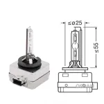 Lemputė OSRAM D1S ORIGINAL Xenarc OSRAM
