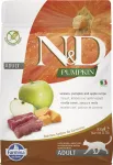FARMINA N&D PUMPKIN - CAT Dry Venison&Apple ADULT 300 gr