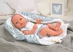 Reborn lėlytė su blizgiu pleduku, berniukas, 38 cm