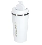 RoGer Thermos Mug with LED Temperature Display 500ml White