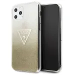 Guess GUHCN65SGTLGO Hardcase Glitter Triangle for iPhone 11 Pro Max / gold