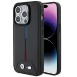 BMW BMHCP15L22PVTK iPhone 15 Pro 6.1" hardcase Quilted Tricolor / black