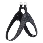 ROGZ juodos mink&scaron;tos atspindinčios petne&scaron;os 52cm M SJQ52