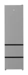 BEKO B3RGNA354HXB1 freestanding fridge, 203 cm, silver