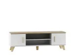 Cama TV stand LOTTA 160 2D2K white/sonoma