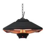 TunaBone Electric Ceiling Patio Heater | TB2088-01 | Patio heater | 2000 W | Number of power levels 3 | Black | IP24