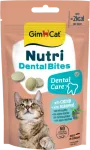 GIMCAT NUTRI DENTAL BITES (su katžole ir dumbliais) 40 G (pak8)