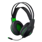 Esperanza EGH430 Headphones with microphone Headband Black, Green