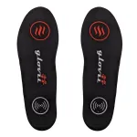 Glovii GW3L shoe insole Unisex All Black