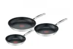 TEFAL | Pan set, 3-pieces | Duetto+ | Frying | Diameter 20/24/28 cm | Suitable for induction hob | Fixed handle