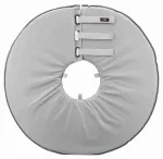 Trixie Apsauginė apykaklė, poliesteris/putplastis, XL: 60-64 cm/29 cm, pilka